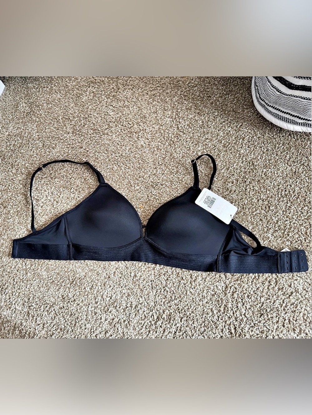 Lively Black Bralette Size 32D NWT